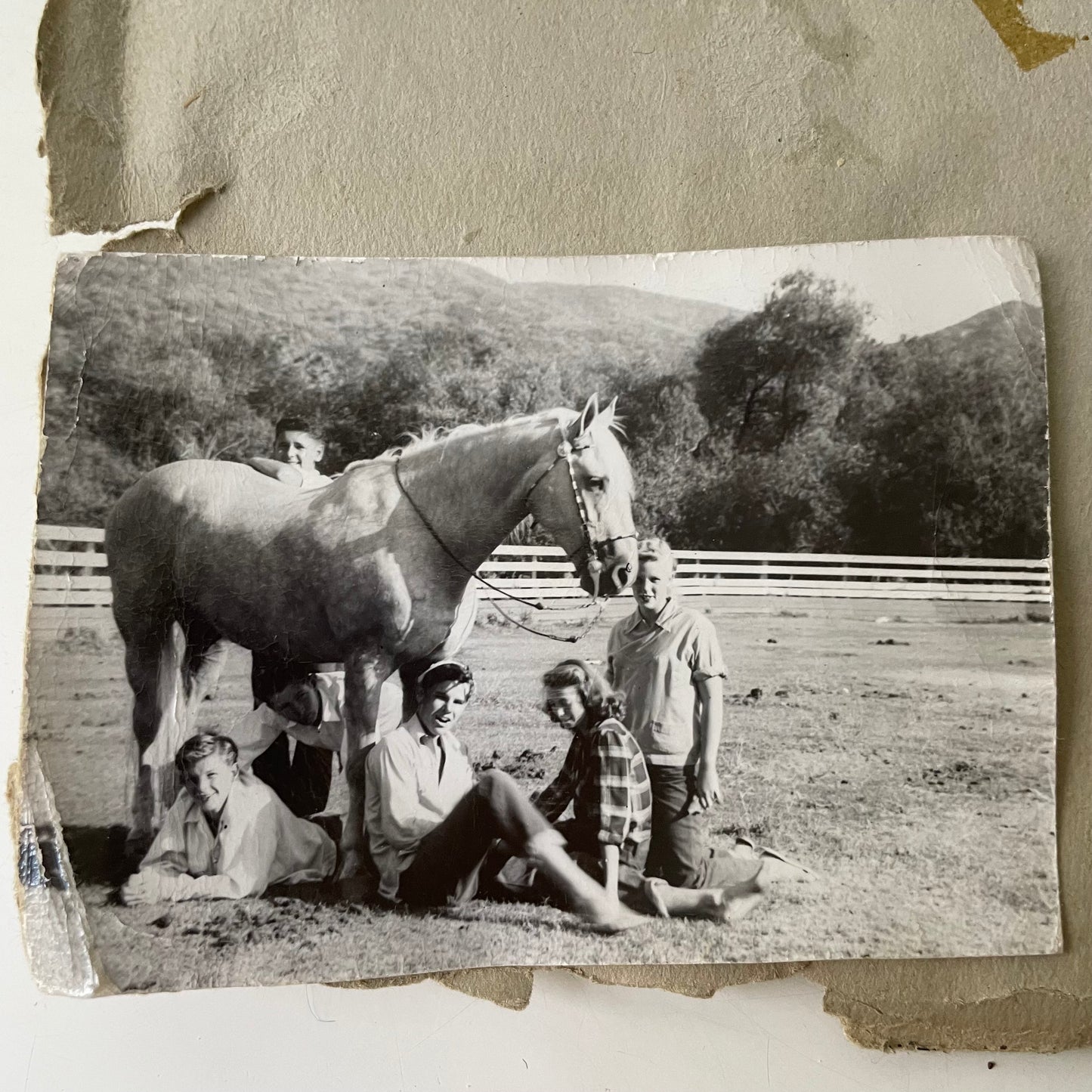 Youth Kissing Partying Smoking, Snapshots, 1940s