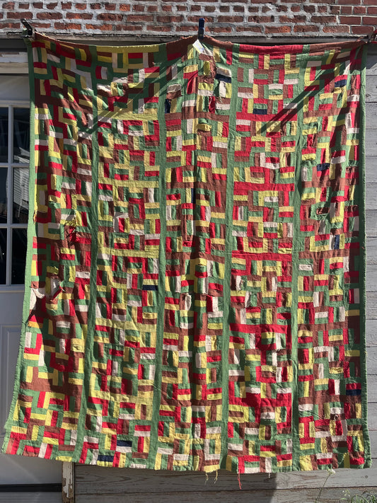 Free Form Quilt, 1940s