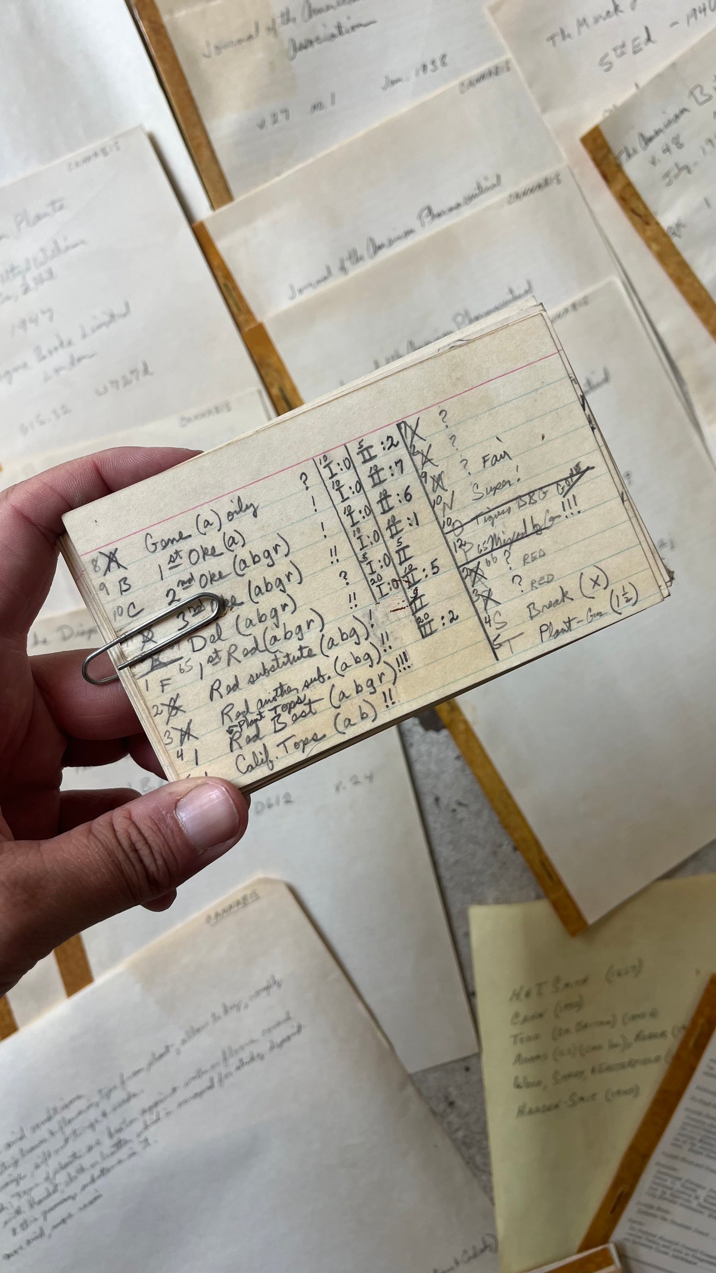 Botanist’s Reference Library, 1960s