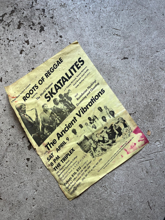 Skatalites Flyer, 1990s