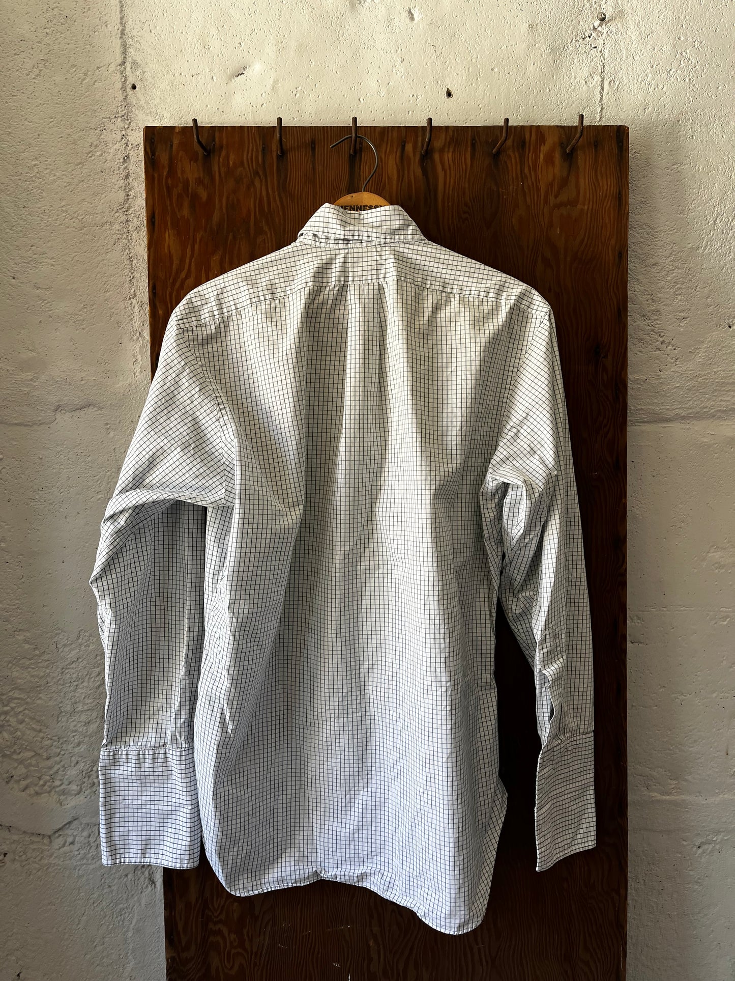 Brooks Brothers Green Windowpane, Sz L, 1990s