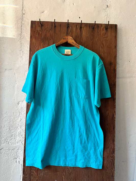 LL Bean/Russell Light Blue, Sz L, 1990s