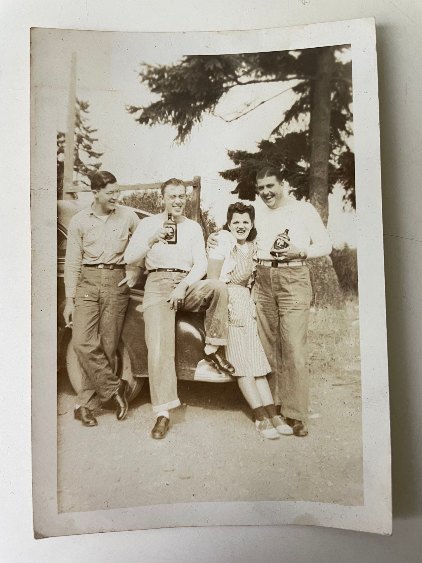 Depression Party, Snapshot, 1930s