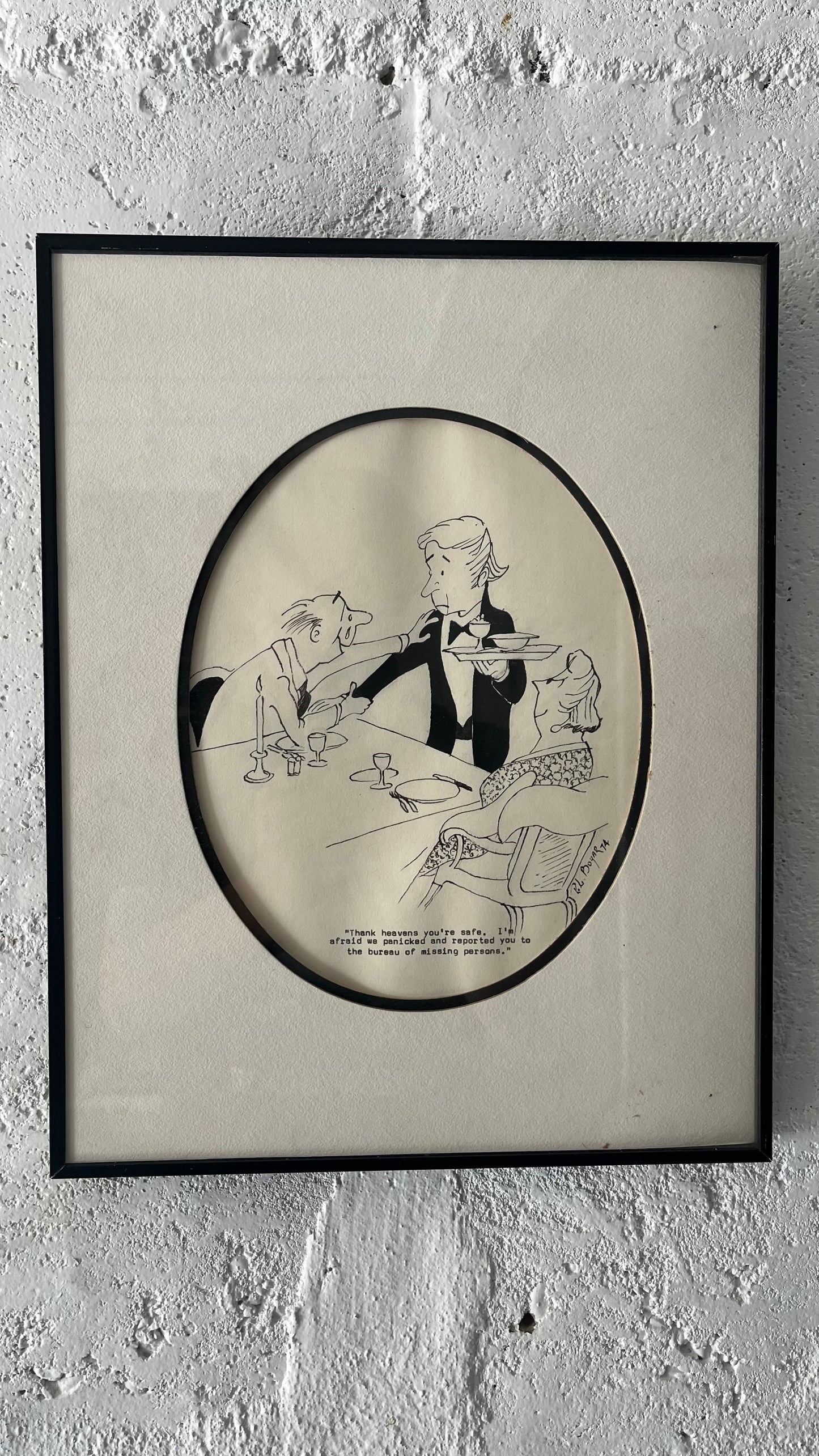 Anti-Waiter Comic, 1970s