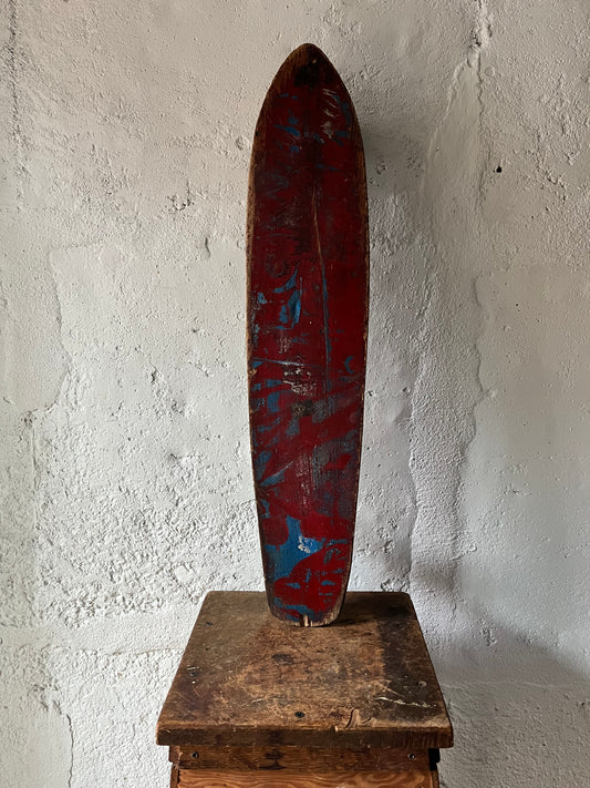 Homemade Skateboard, 1960s