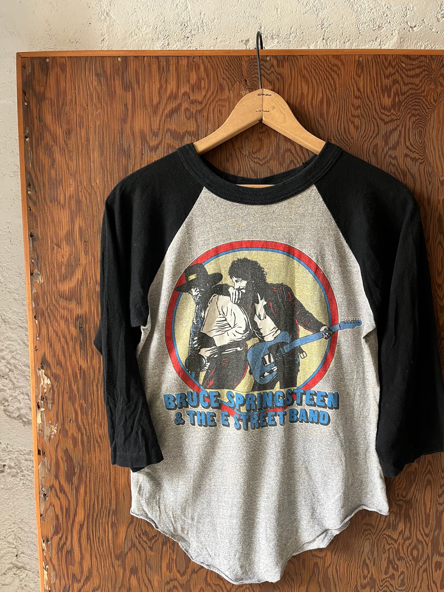 Springsteen Tour Baseball Shirt, Size Sm, 1980