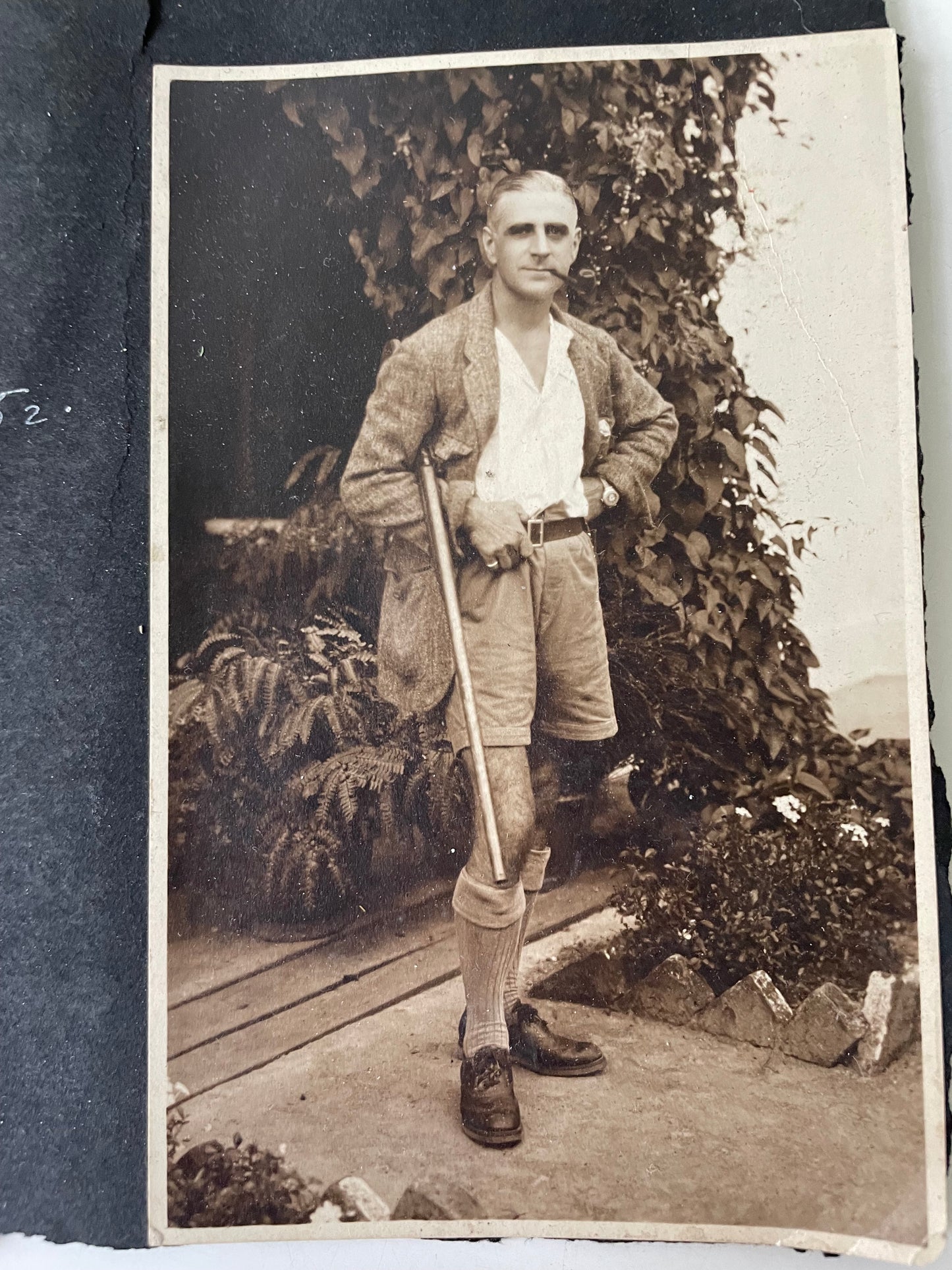Dandy With Bear and Gun, Snapshots, 1920s
