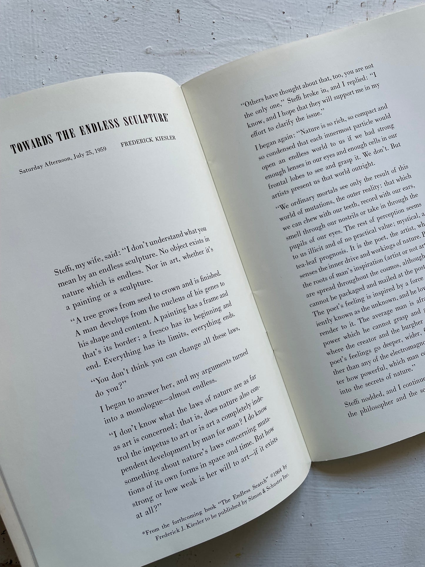 Frederick Kiesler: Environmental Sculpture, Guggenheim (1964)