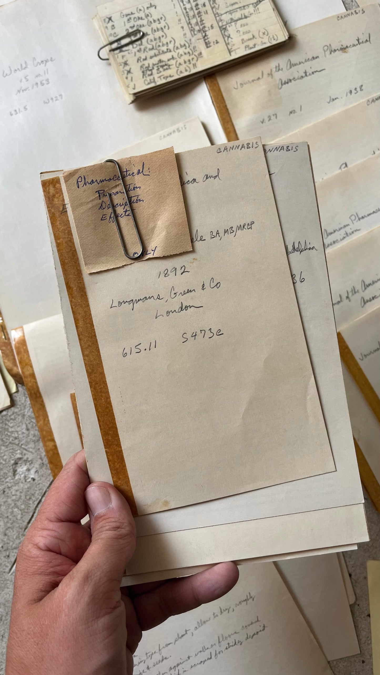 Botanist’s Reference Library, 1960s