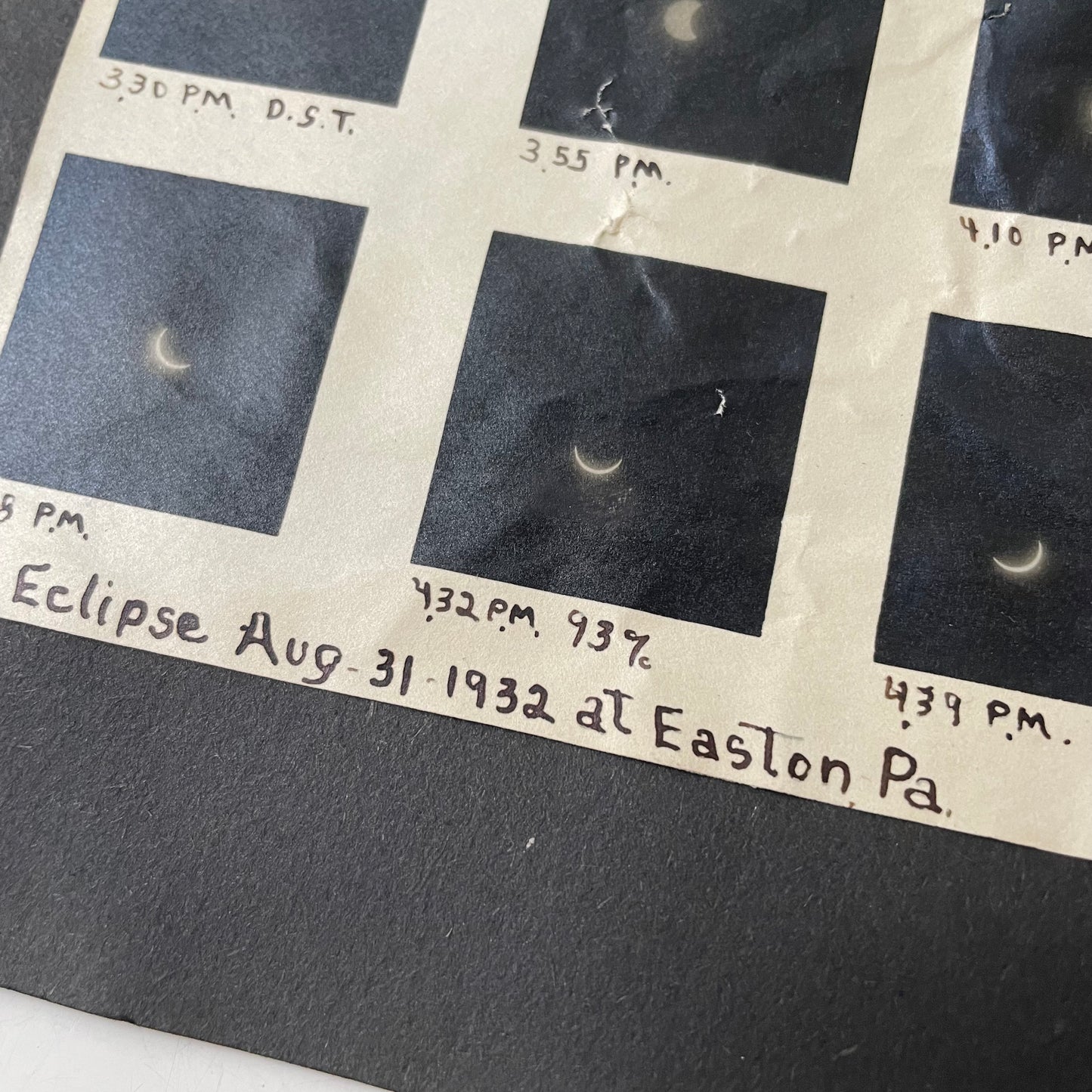 Eclipse Photo Set, 1932