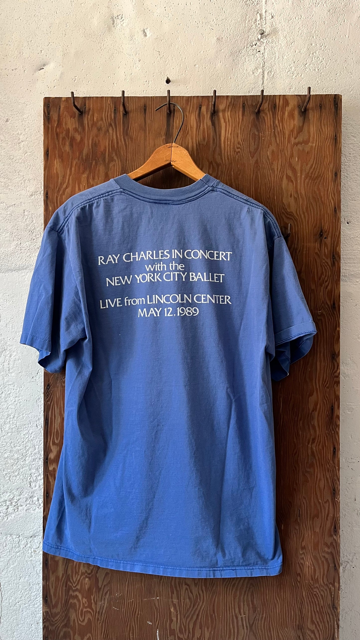 NY Ballet + Ray Charles, Sz L, 1990s