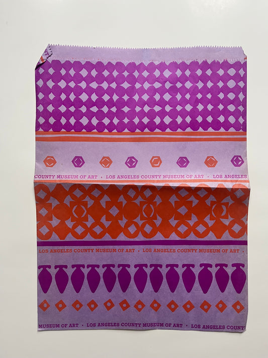 LACMA Gift Bag by Deborah Sussman, 1965