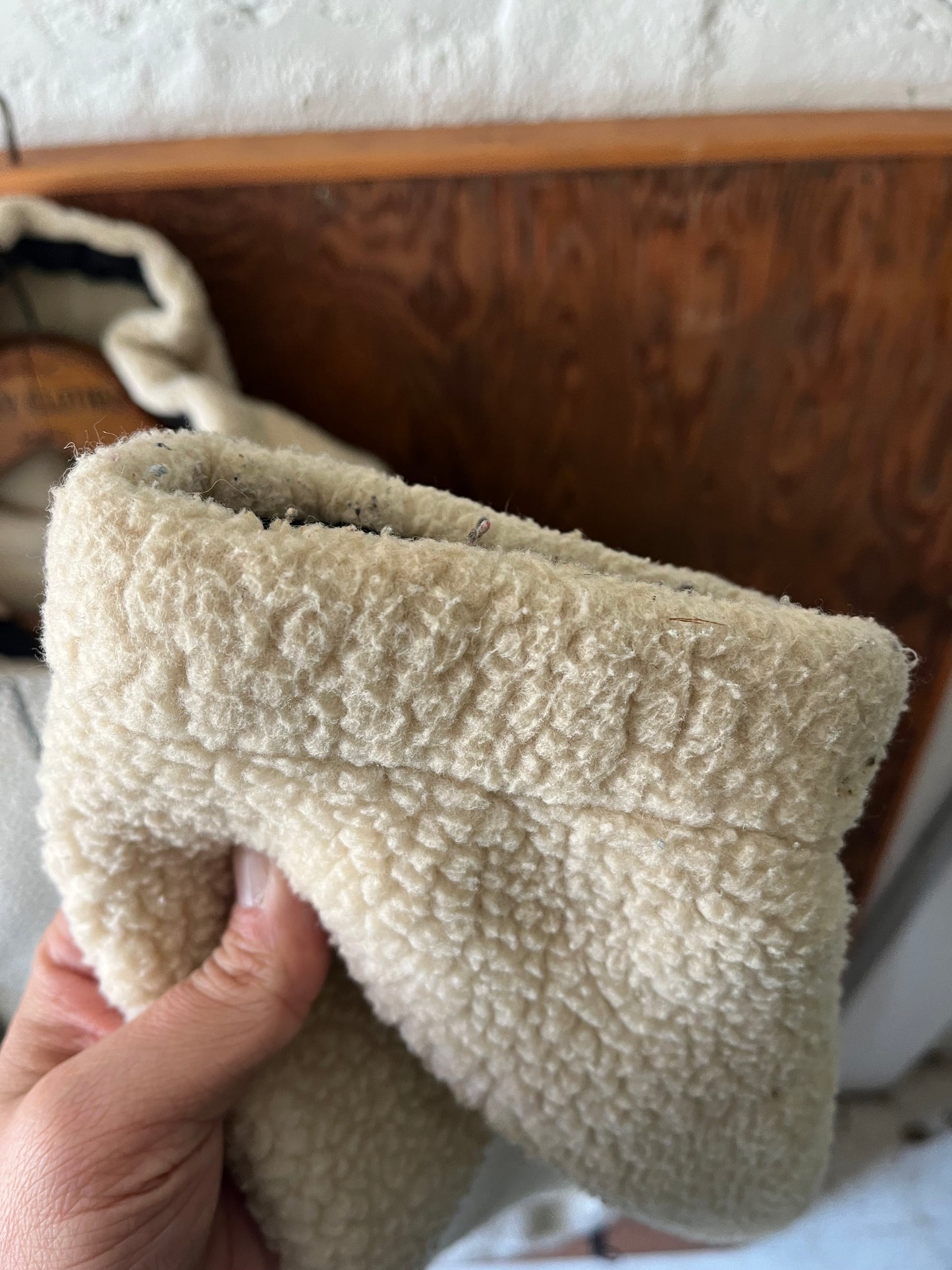 J Crew Fleece Hoodie, Size L/XL, 1980s/90s