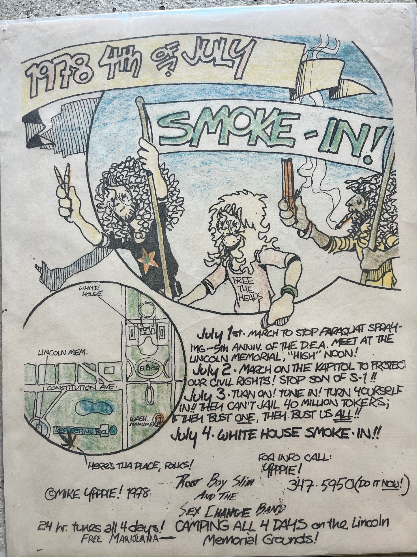 Smoke-In Protest, 1978