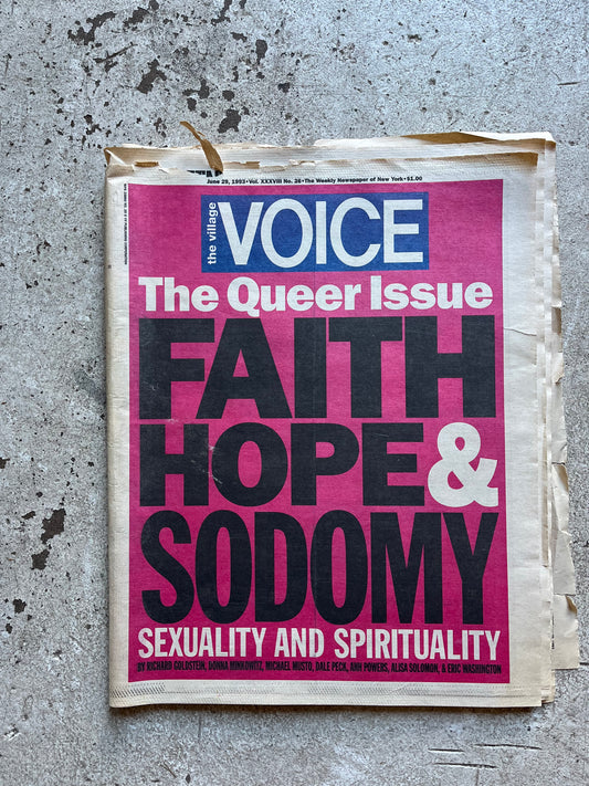 Village Voice, Queer Issue 1993