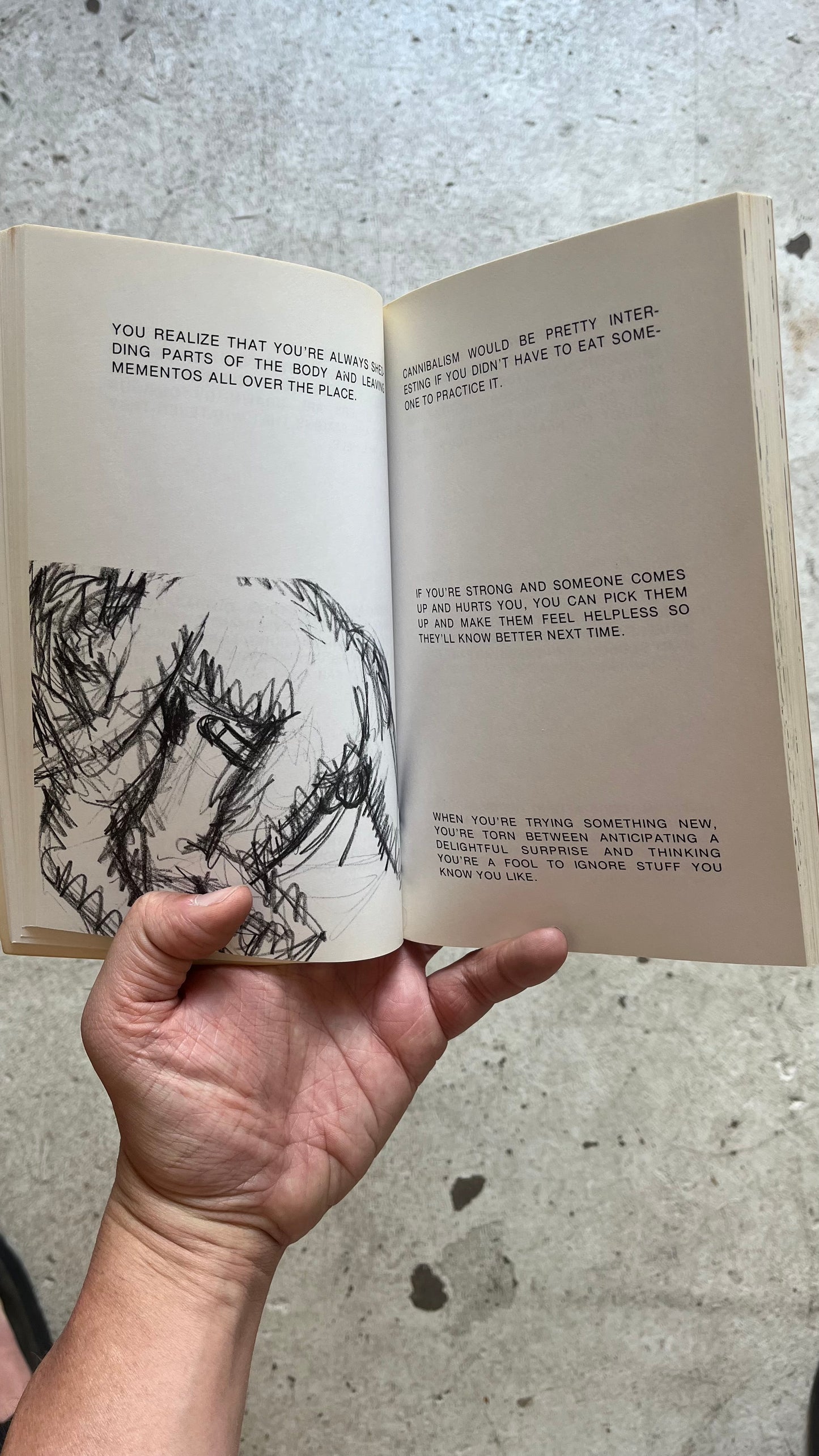 Eating Through Living, Jenny Holzer and Peter Nadin, 1981