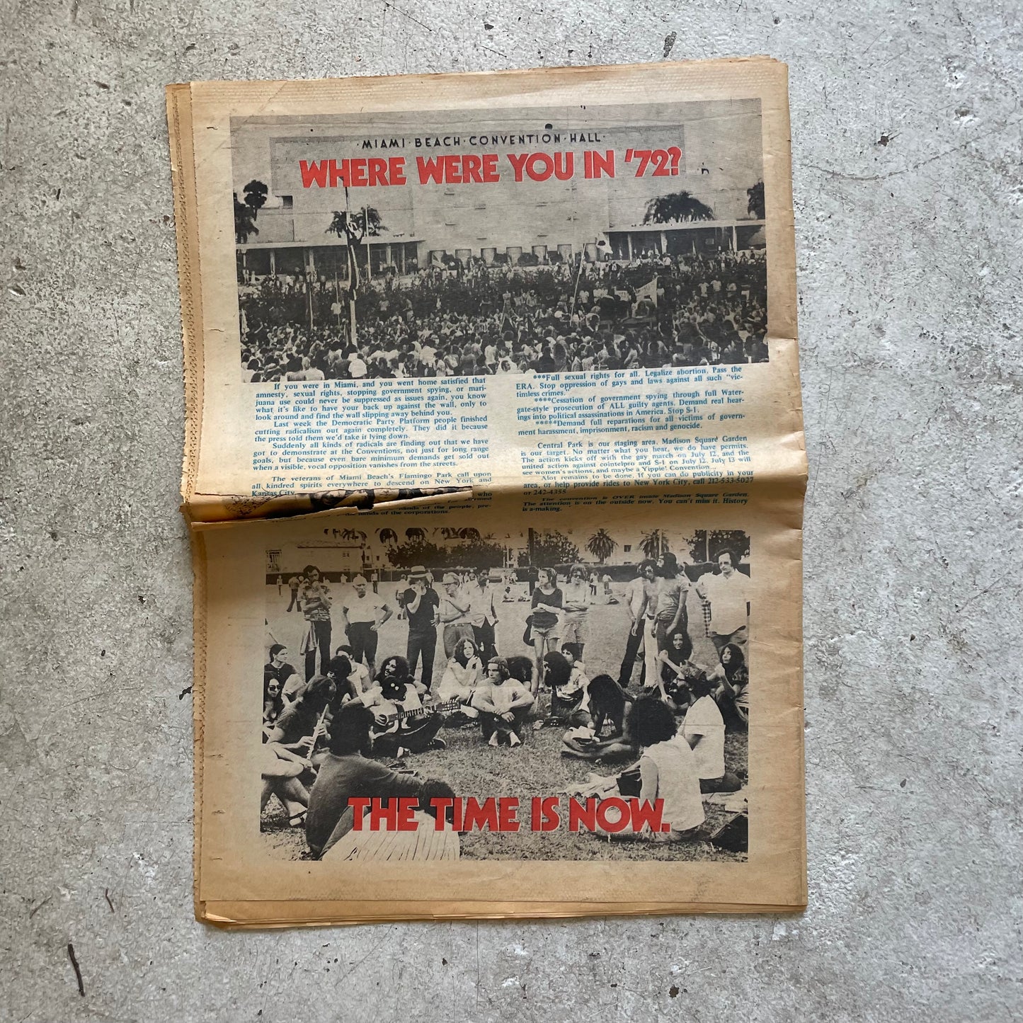 Yipster Times Collection, 5 Issues, 1970s