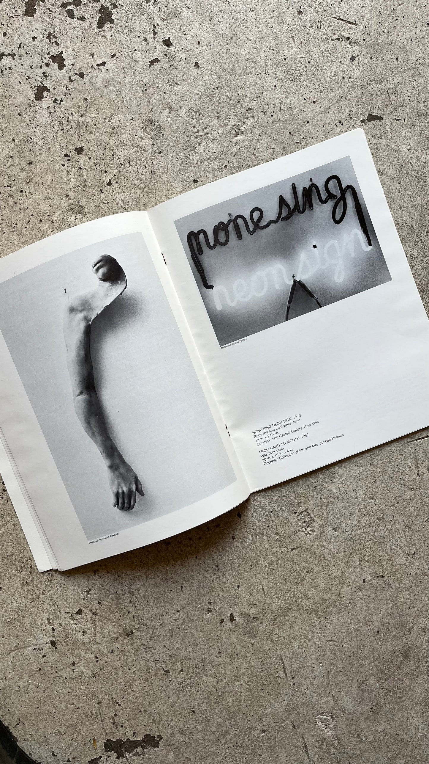 Bruce Nauman, 1/12 Scale Models for Underground Pieces, 1981