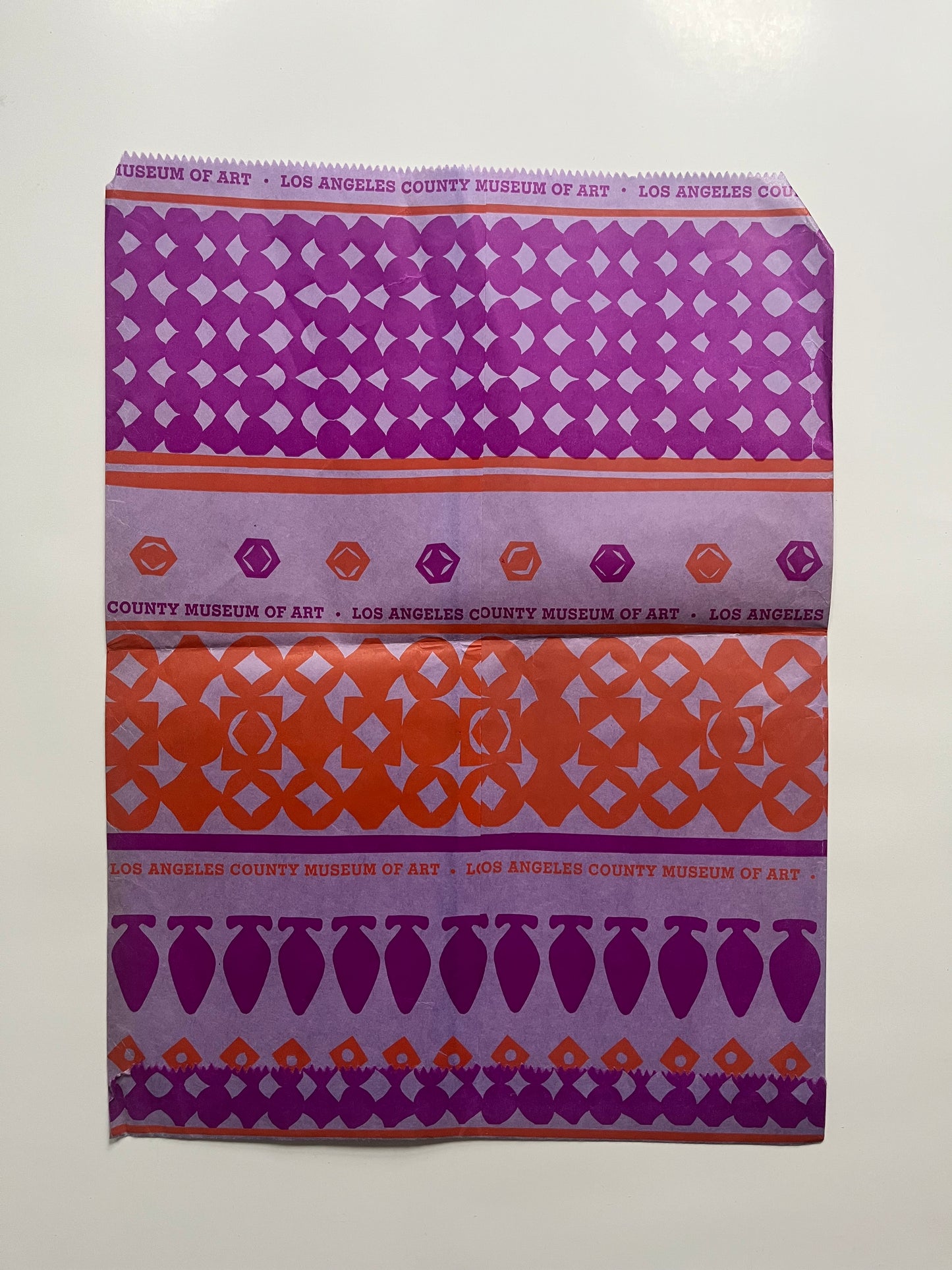 LACMA Gift Bag by Deborah Sussman, 1965