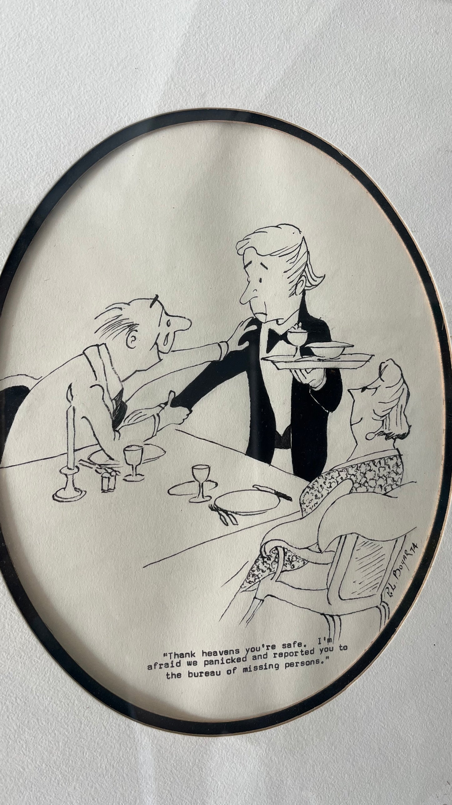 Anti-Waiter Comic, 1970s