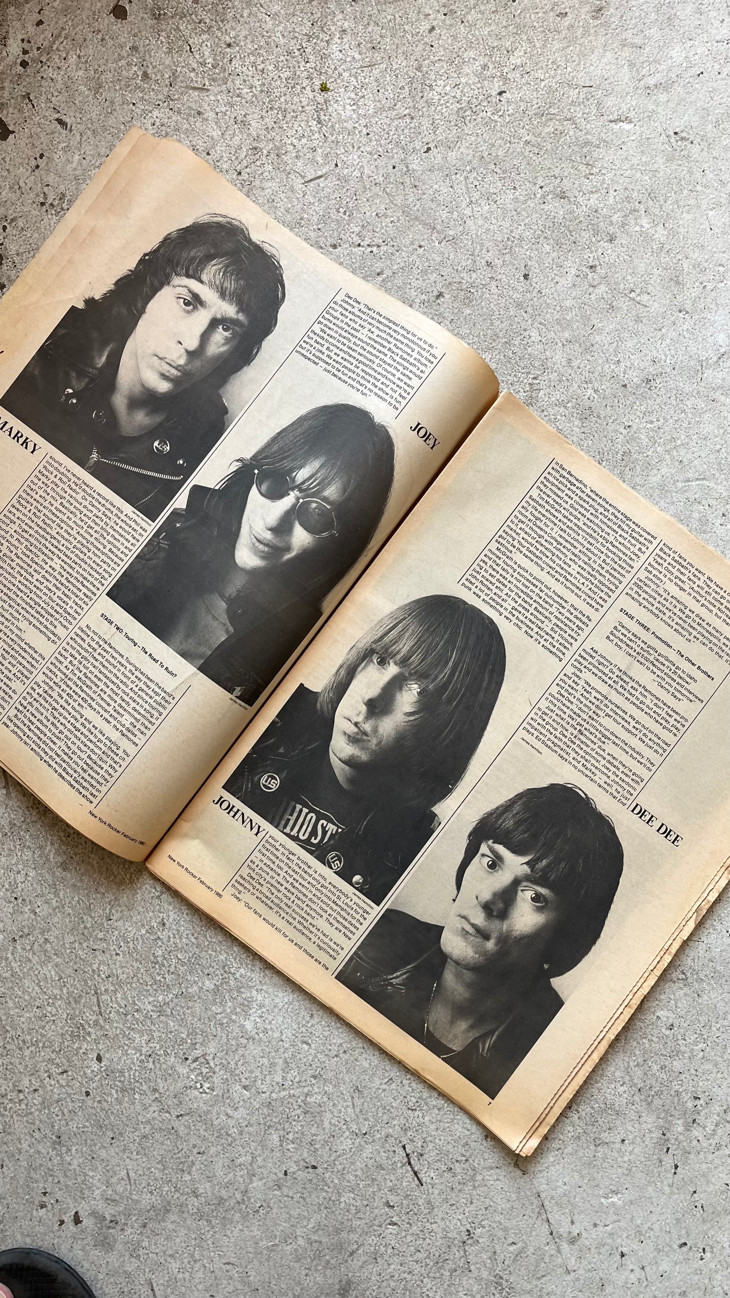 NY Rocker, The Ramones Cover, 1980