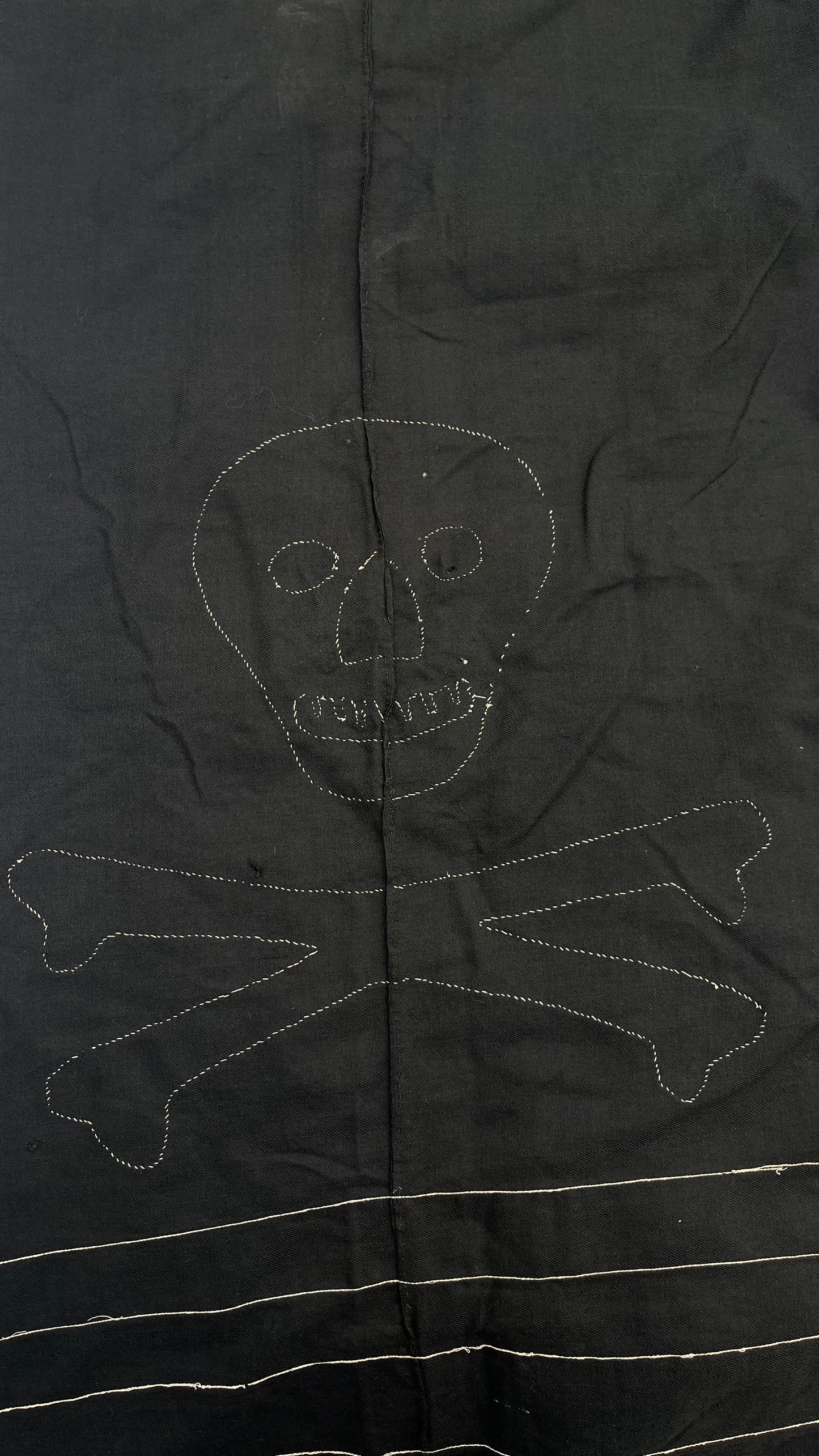 Skull and Crossbones Banner, 1880-1900
