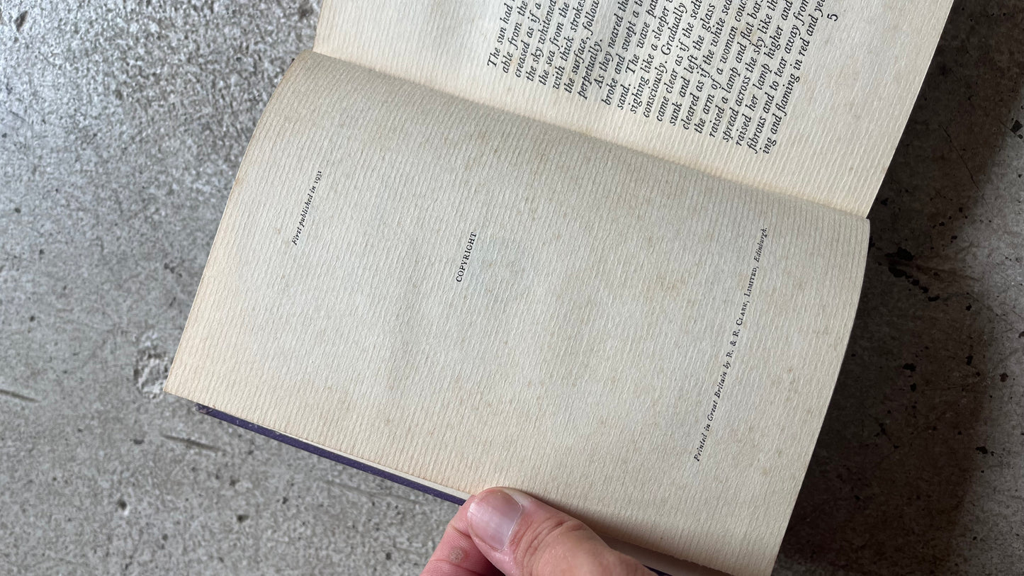 The Waves, Virginia Woolf, 1931 (First Edition)