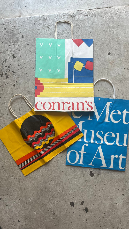 Paper Shopping Bags, 1980s