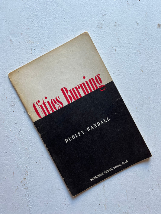 Cities Burning, Dudley Randall, 1968