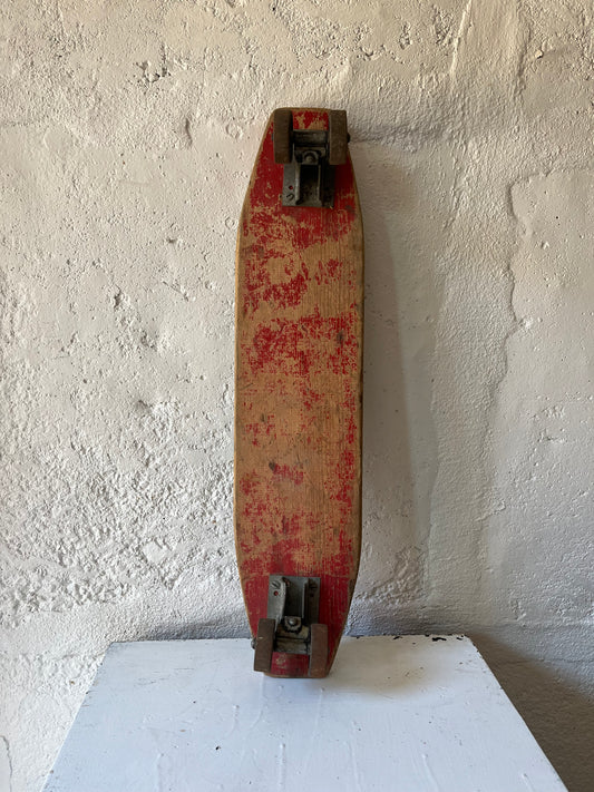 Homemade Octagonal Skateboard, 1960s