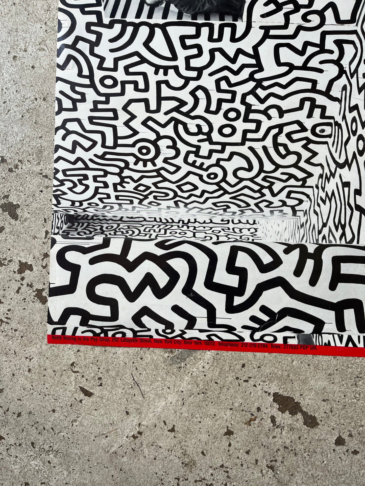 Haring Pop Shop Poster, 1986