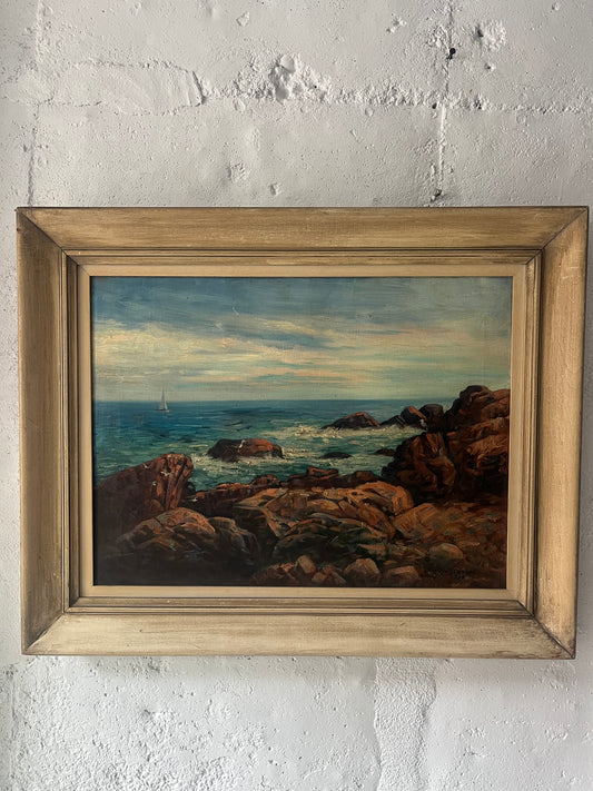 New England Seascape, 1939 (NYC Only, No Shipping Available)