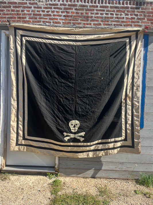 Skull and Crossbones Banner, 1880-1900