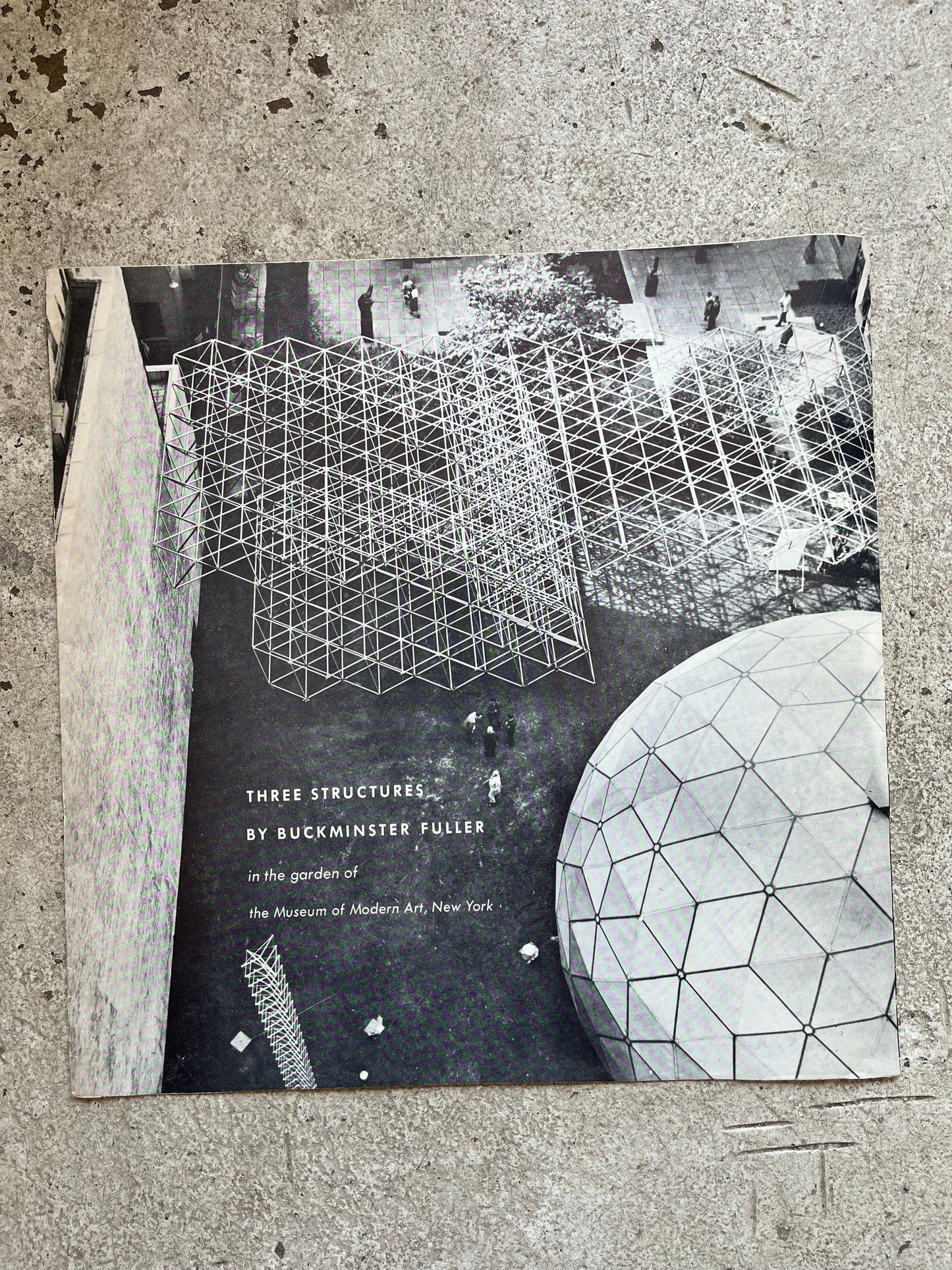 "Three Structures" Buckminster Fuller, MoMA 1960