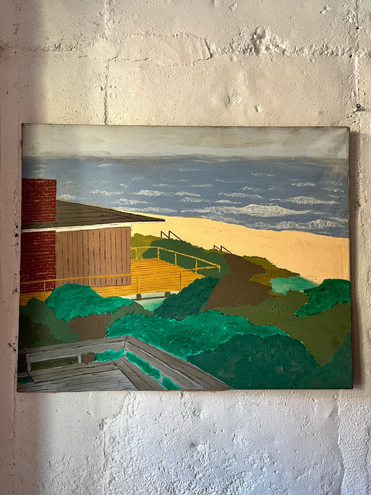 Modernist Coastal Home, 1960s (NYC Delivery Only)