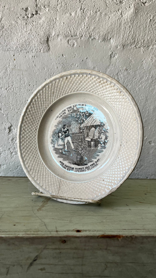 How Doth the Busy Bee Plate, and 1870-90