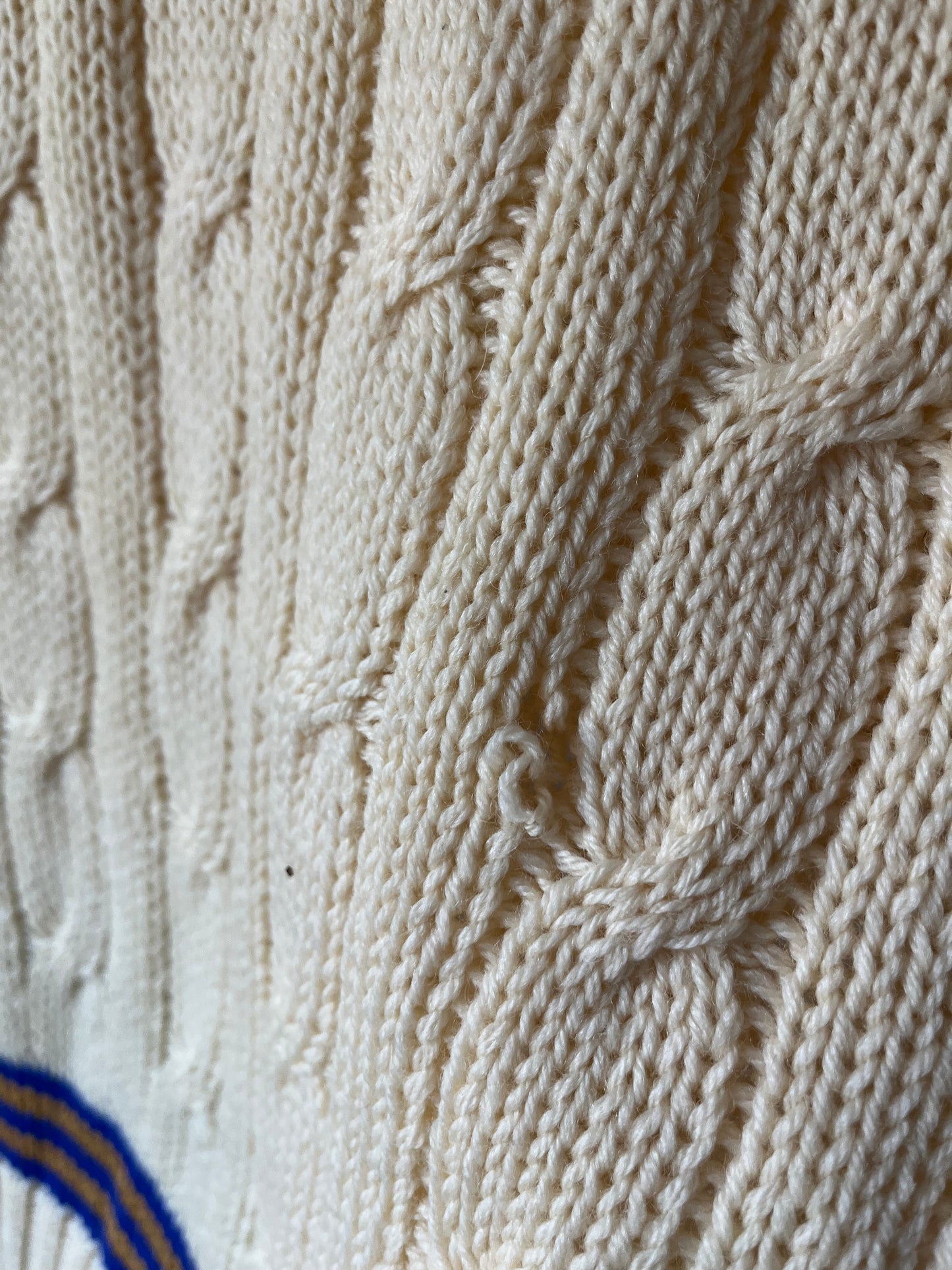 Cricket Sweater Vest, Sz M, 1980s