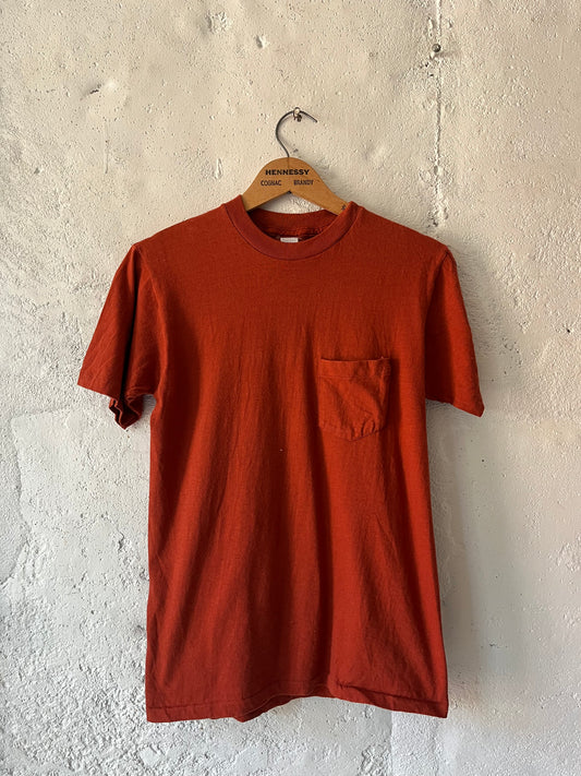 Burnt Orange Blank, Sz Sm, 1980s