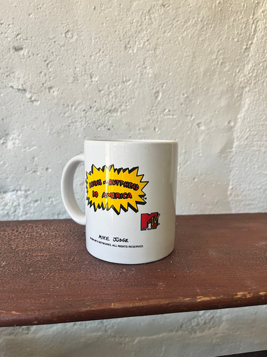 Beavis and Butthead Do America Promo Mug, 1990s
