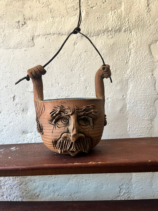 David L Davis Hanging Planter, 1980/90