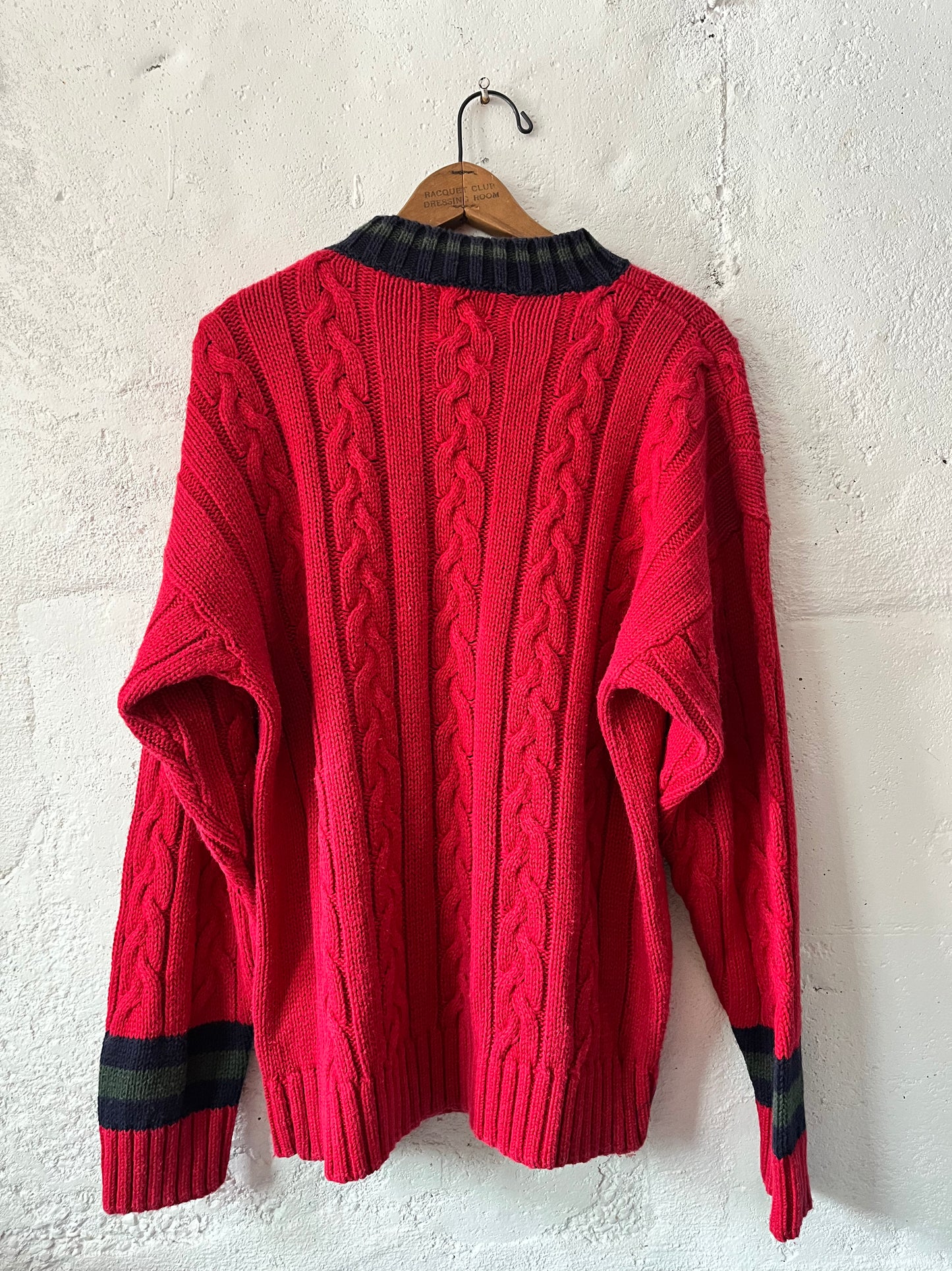 GAP Cable Knit, Sz L, 1990s