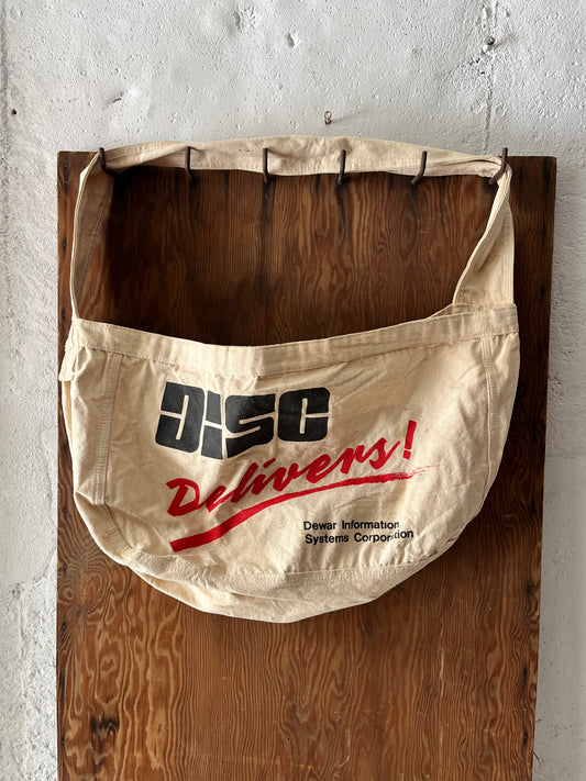 DISC Newspaper Style Bag, 1970/80