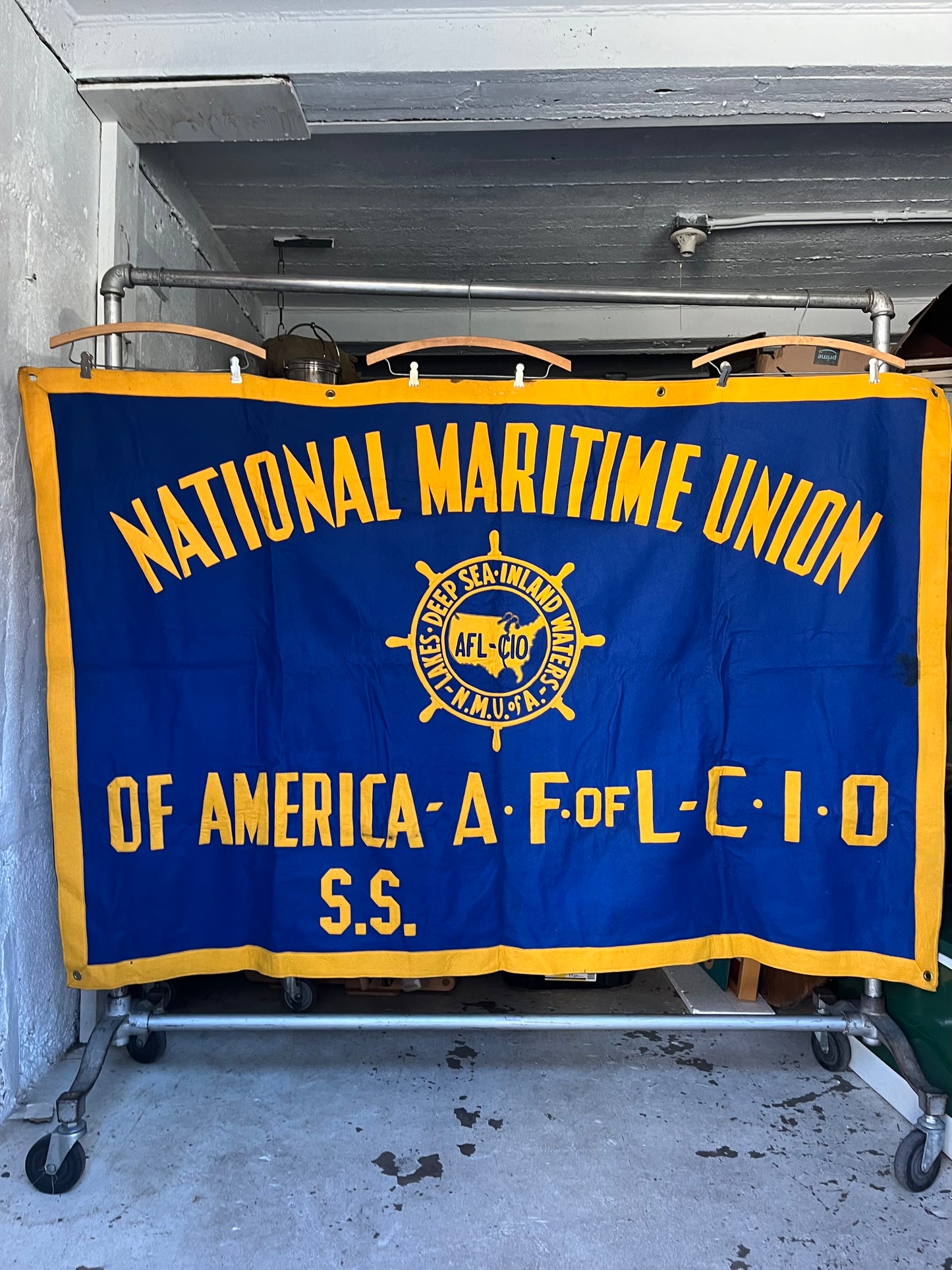 National Maritime Union Banner, 1950