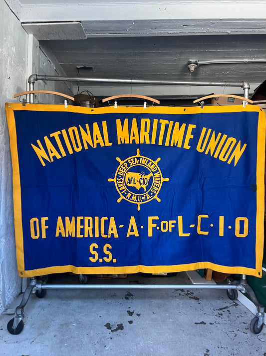 National Maritime Union Banner, 1950