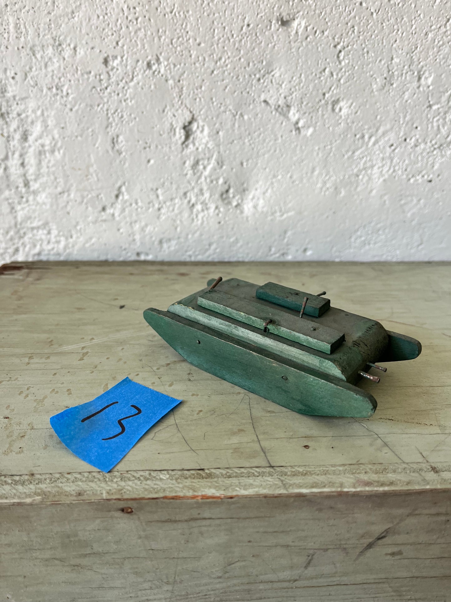 Homemade Tank Toys, 1940s