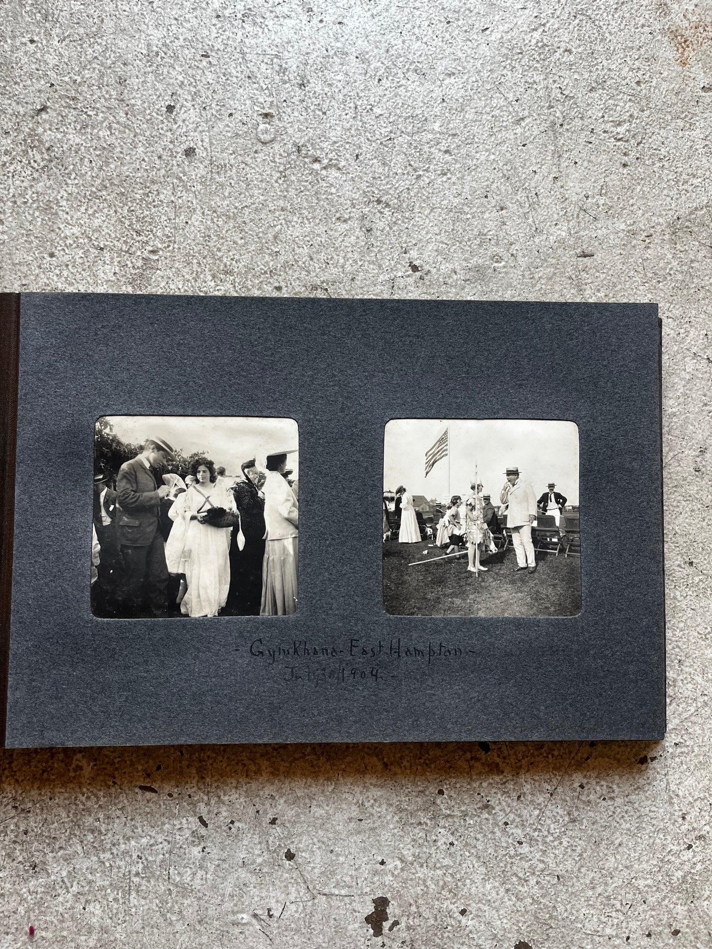 East Hampton Album, 1904 [Yachting, Swimming, Beach-Going, Cats, Polo, Bicycles]