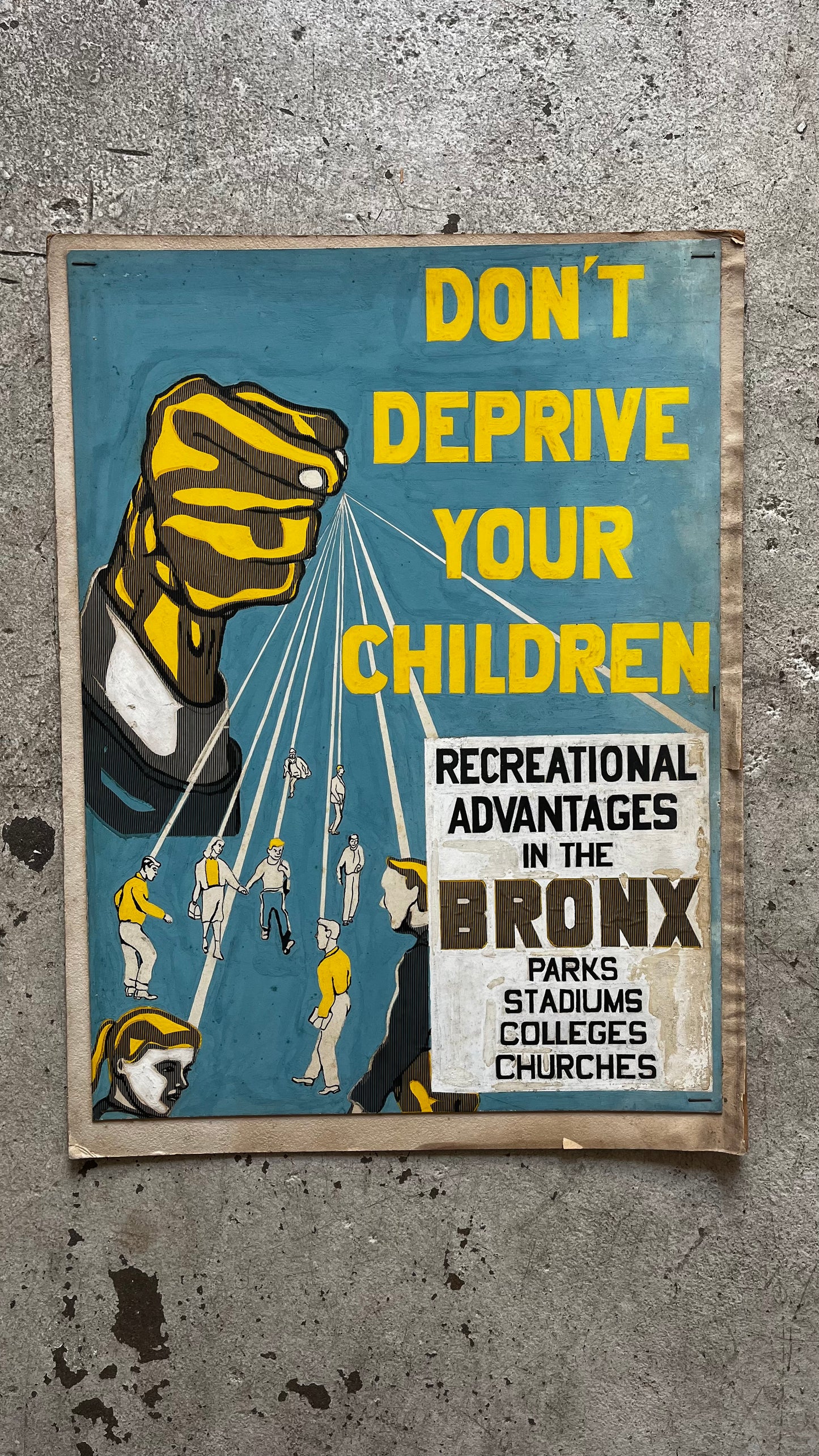 Bronx Poster Proposal, 1960s
