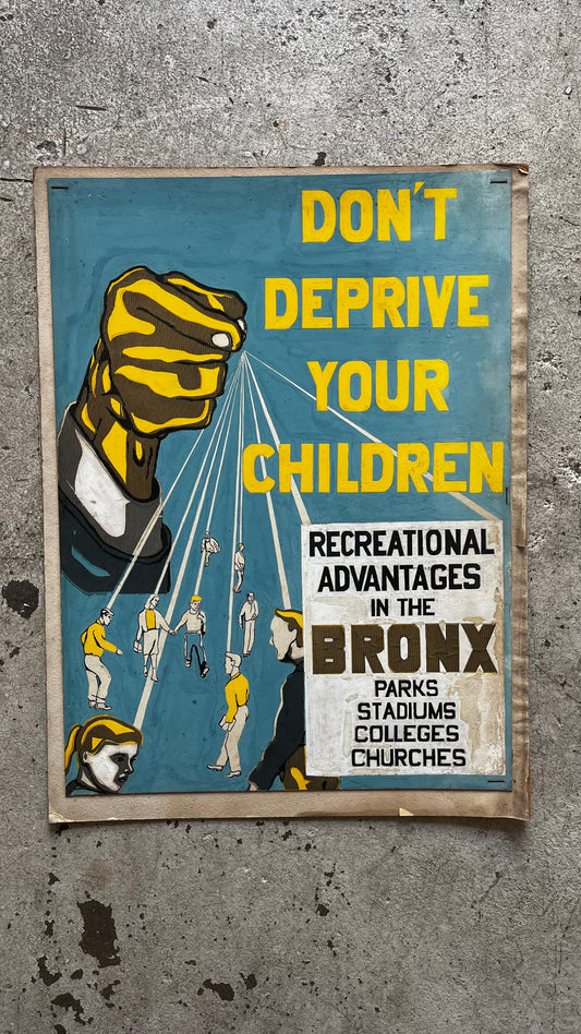 Bronx Poster Proposal, 1960s