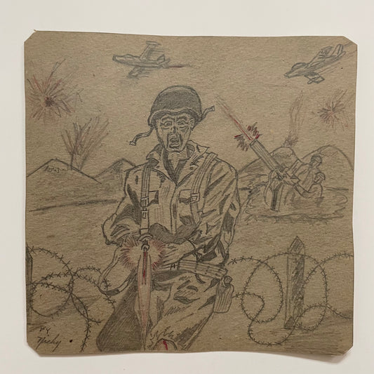 Battle Scene, Nicky, 1940s
