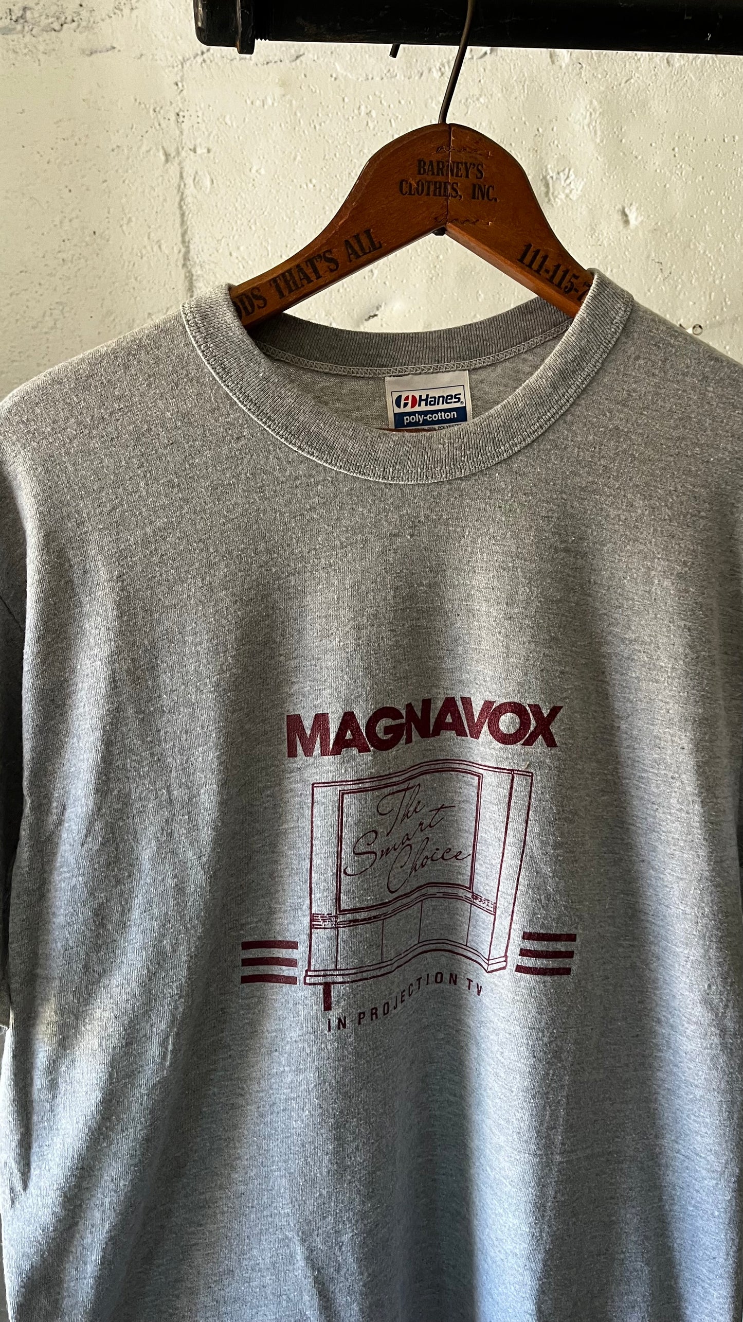 Magnavox TV Shirt, Sz L, 1990s